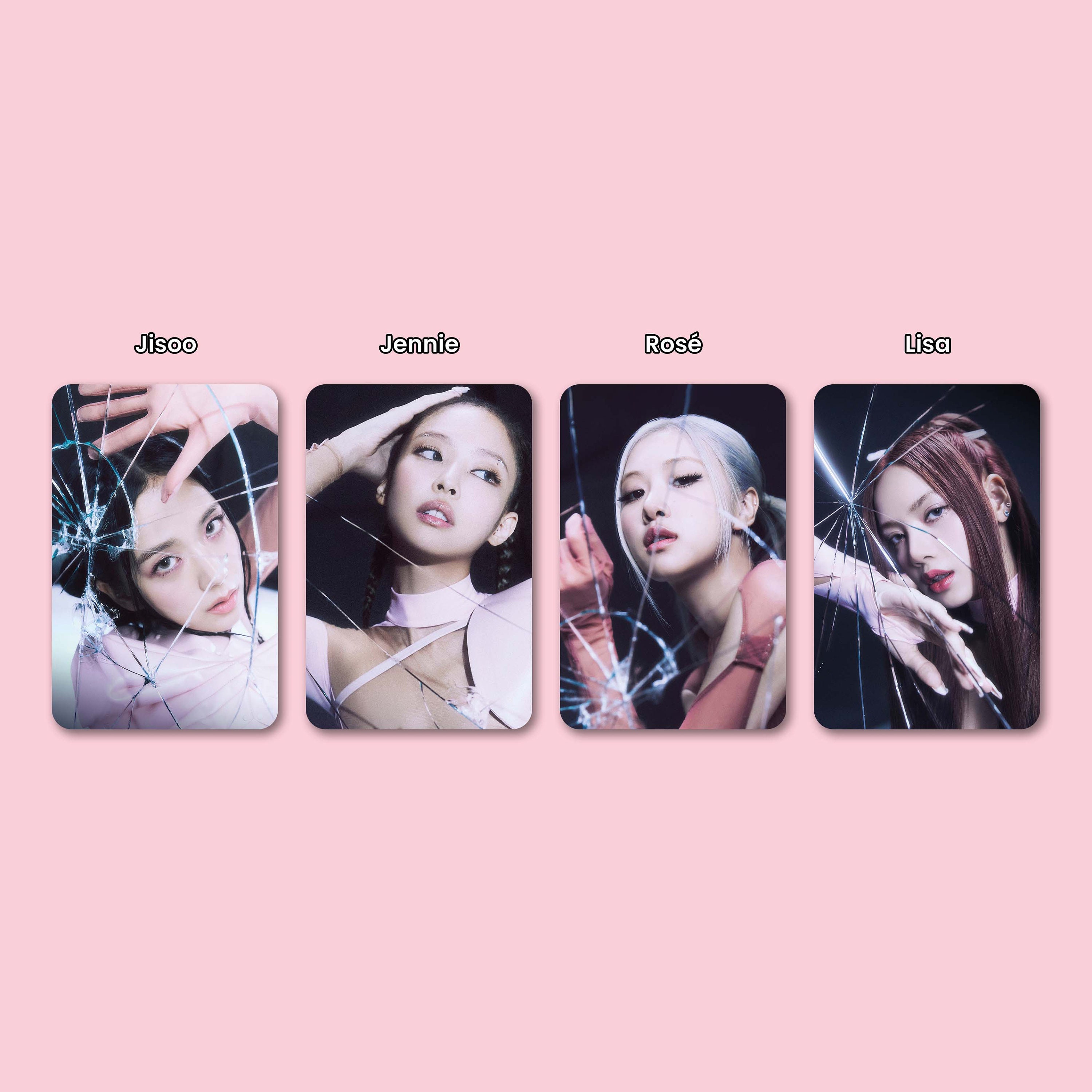 blackpink lisa 'born pink' album polaroid photocard