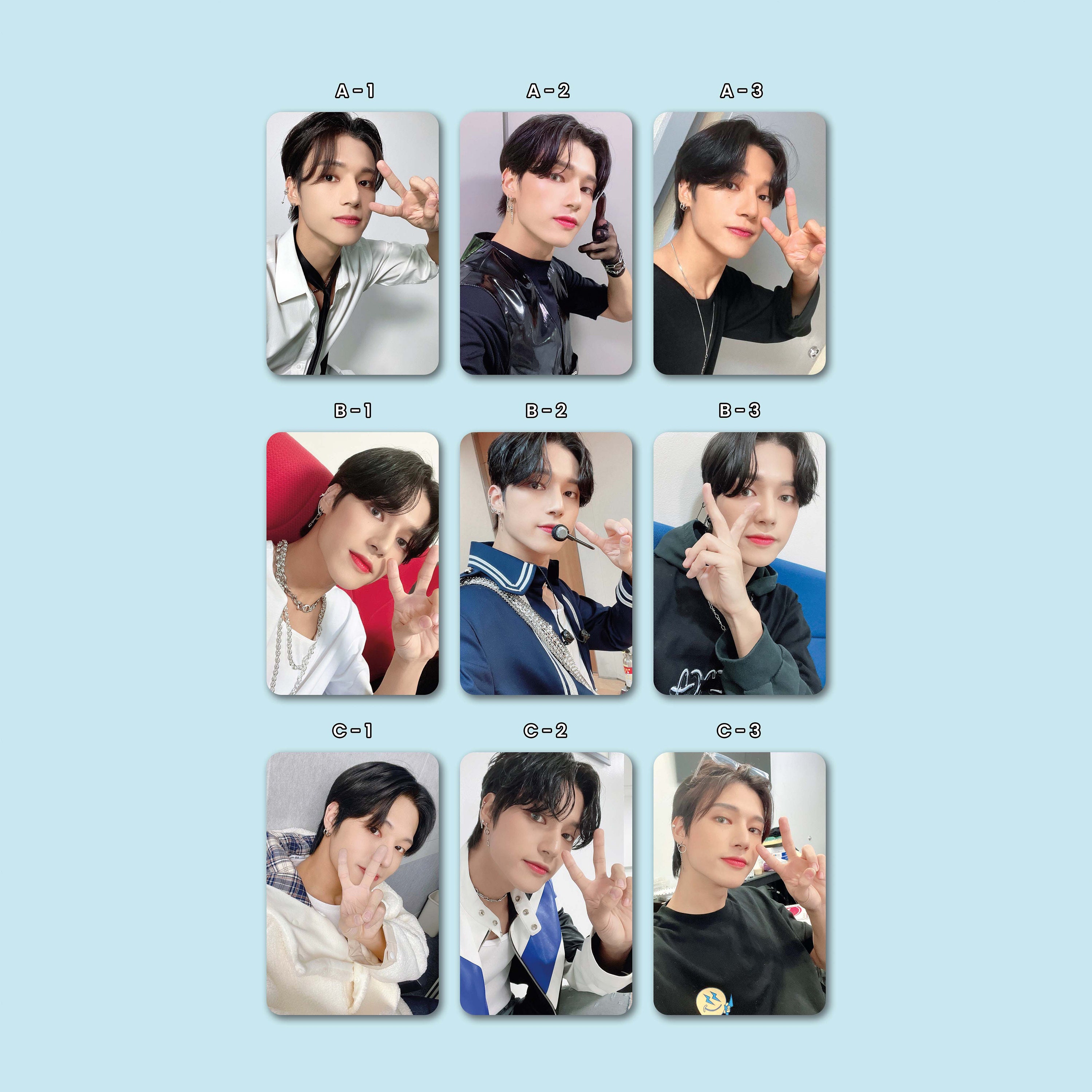 Wooyoung Bias Set 2 ATEEZ Fanmade Photocards Perfect Gift - Etsy