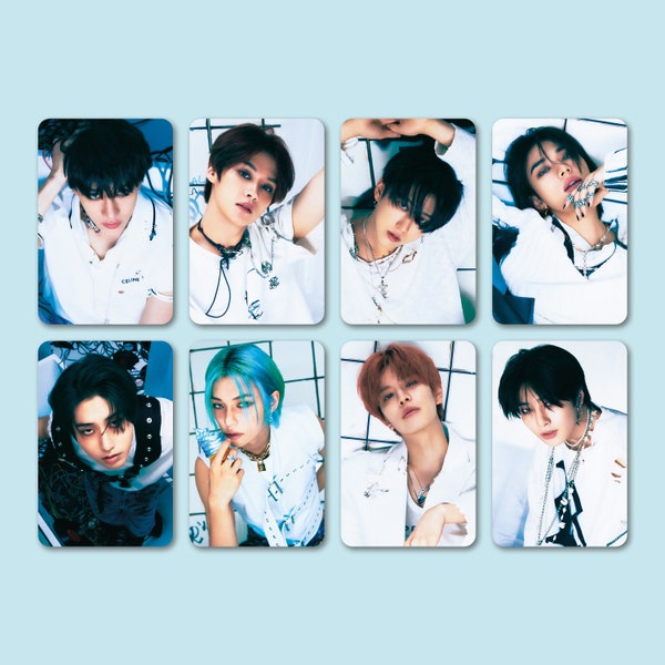 Stray Kids Photocard Set • ROCK 樂-STAR Concept 1 • OT8 • Fanmade Lomo • Perfect Gift for STAY Friends, Mom