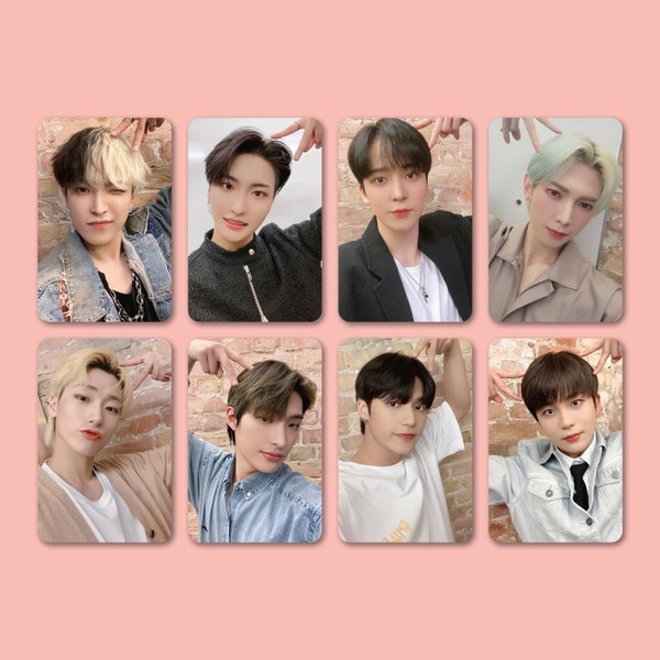ATEEZ Photocard Set, Berlin Fansign Behind, OT8, Fanmade Lomo, Perfect Gift for ATINY Friends, Daughter