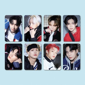 ATEEZ Photocard Set • LIMITLESS • Type-B • OT8 • Fanmade Lomo • Perfect Gift for ATINY Friends, Daughter • Double-sided • Matte