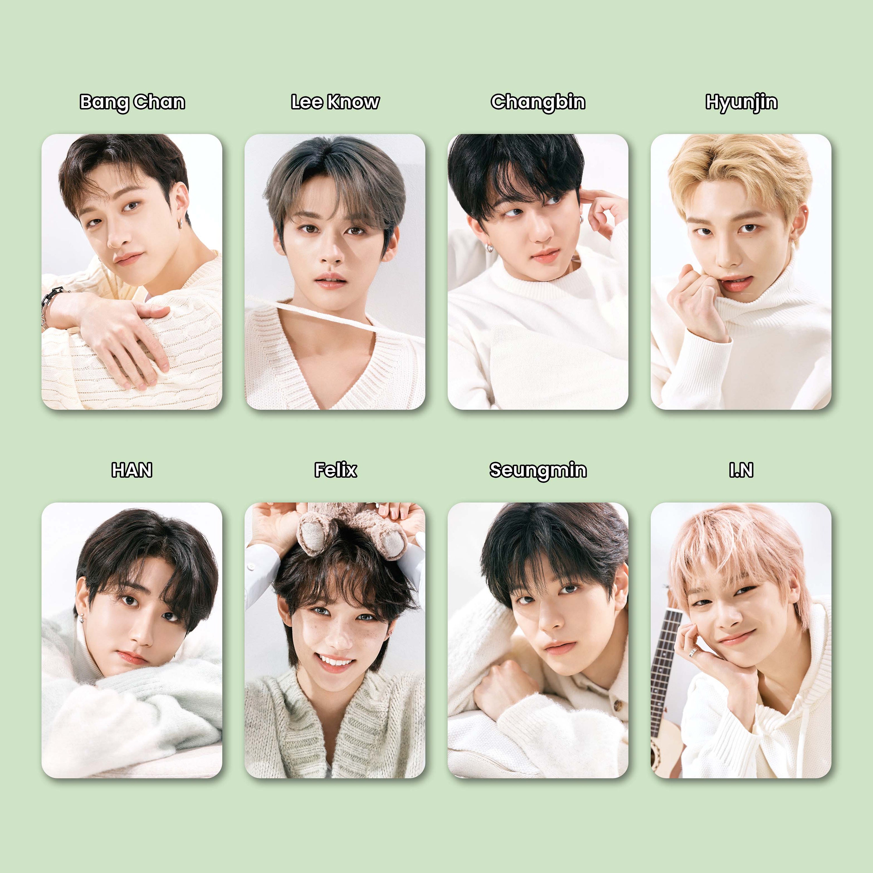 Stray Kids Photocard Set Finding SKZ 3 Episode 3 Fanmade Lomo OT8 Perfect  Gift for STAY Friends, Daughter Matte -  México