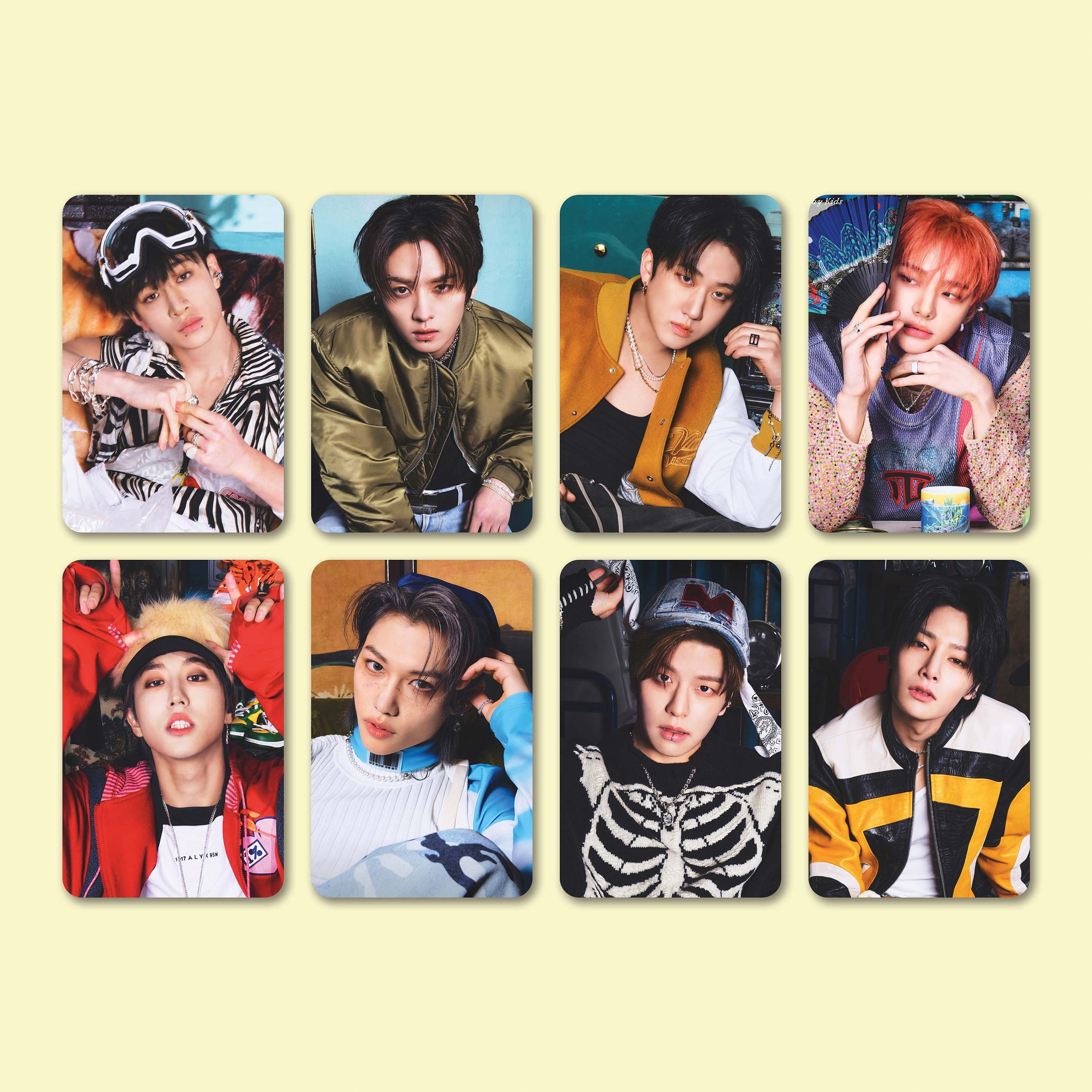 Stray Kids Photocard Set Finding SKZ 3 Episode 3 Fanmade Lomo OT8 Perfect  Gift for STAY Friends, Daughter Matte -  México