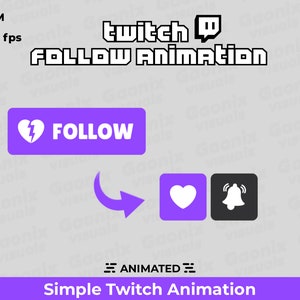Twitch Animated Overlay with integrated special effects to enhance the visual quality of your content.
