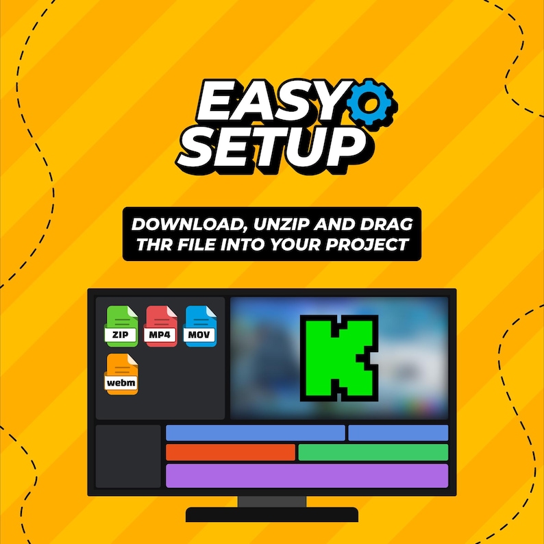 Animated Kick Subscribe Button Overlay | Stream Overlay for Twitch and ...