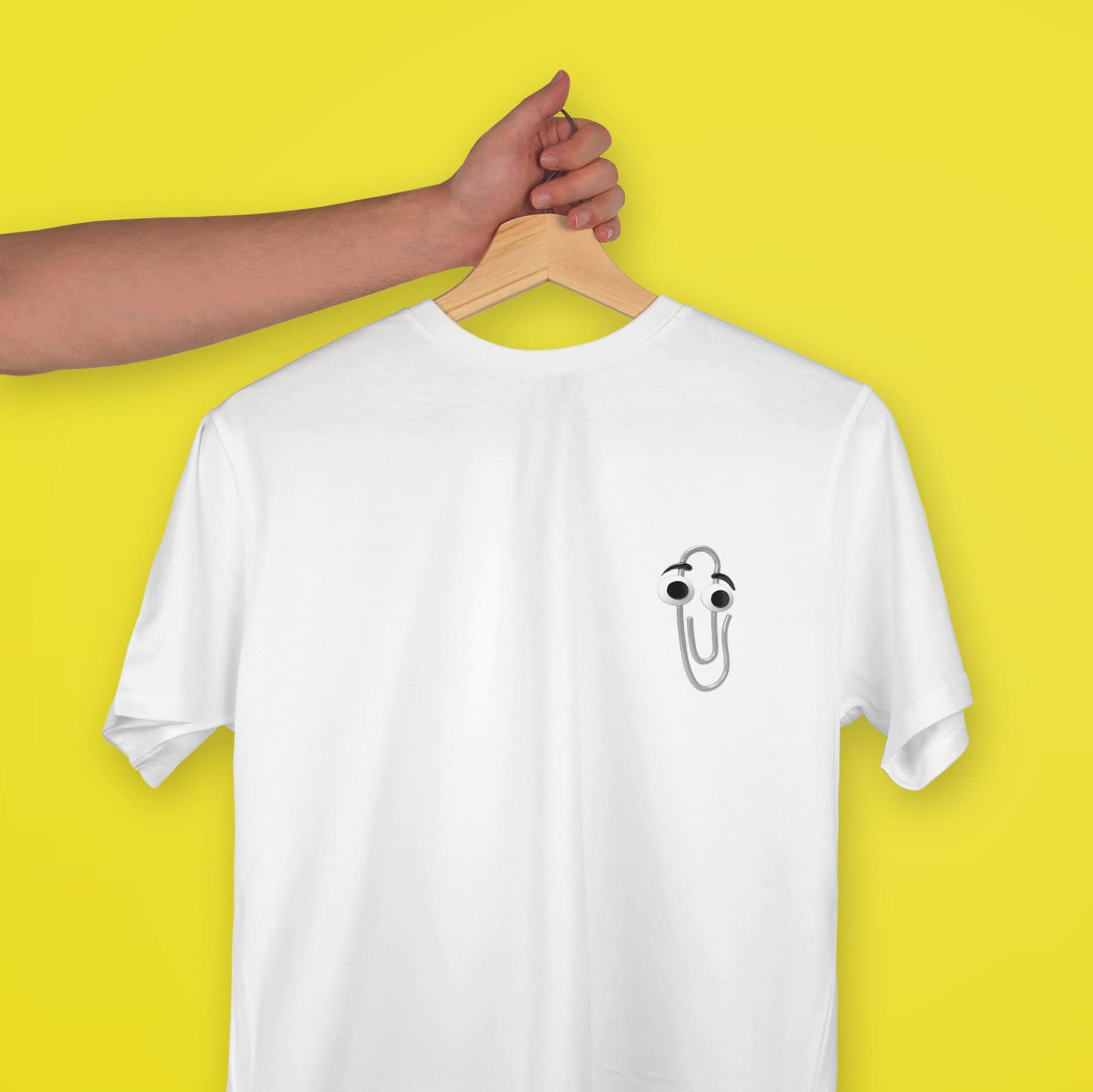 Clippy Microsoft Word Paperclip Windows Office Assistant Retro Unisex
