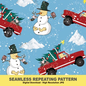 Classico modello senza cuciture Winnie-the-Pooh, Pooh Natale senza tigro, orso Pooh, Pooh classico, motivo ripetuto, design del tessuto, carta digitale