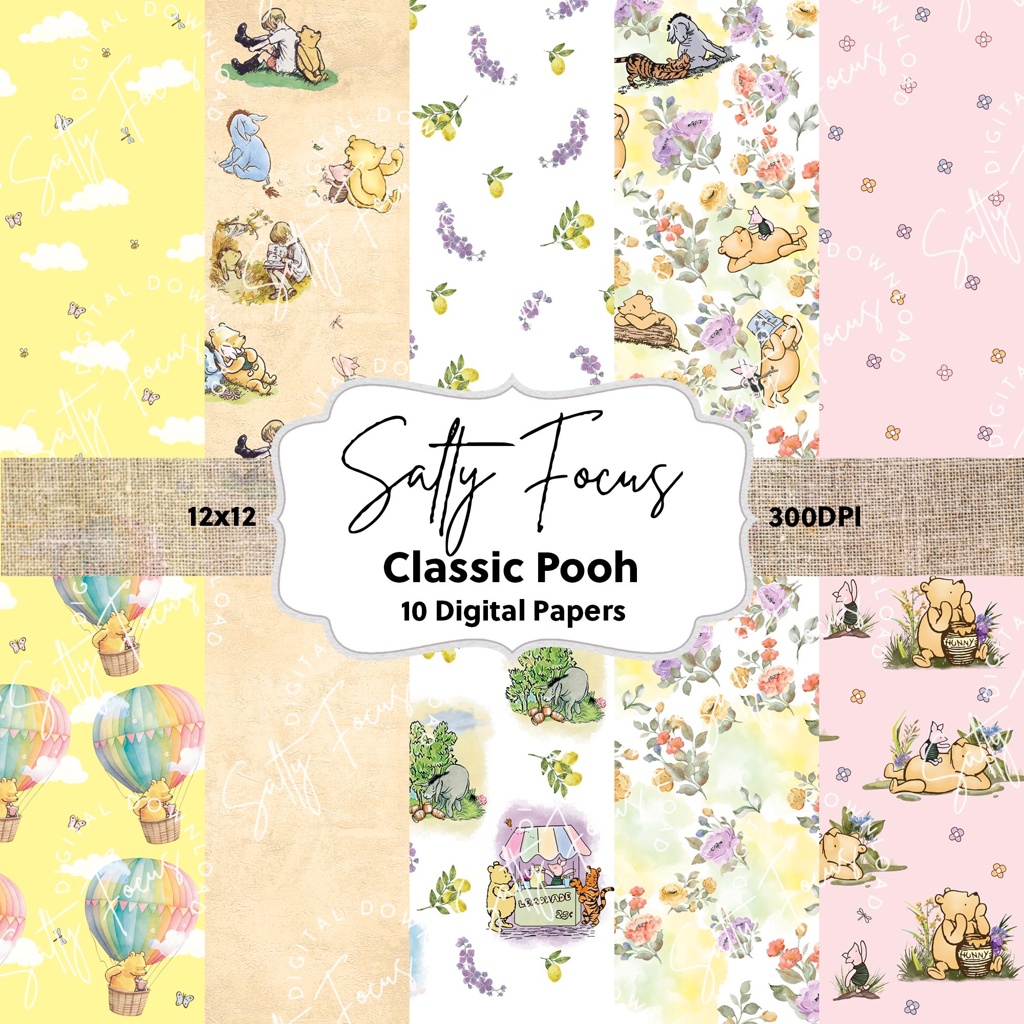 Classic Pooh Scrapbook 12x12 - Etsy