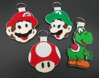 Mario-sleutelhanger