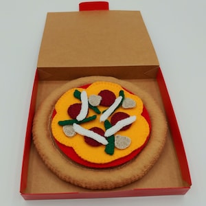 Felt Play Pizza