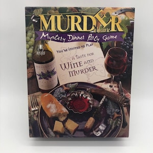 Vintage 1997 Murder A la Carte A Taste for Wine and Murder