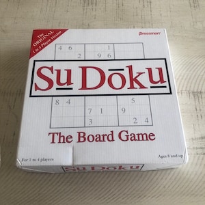 Vintage 2005 Pressman SuDoKu The Board Game