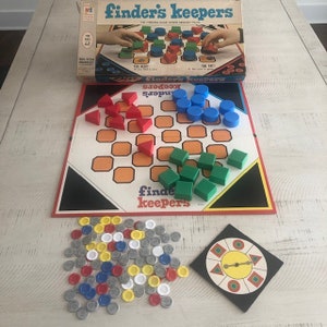 Vintage 1969 Milton Bradley Finder&#39;s Keepers #4910