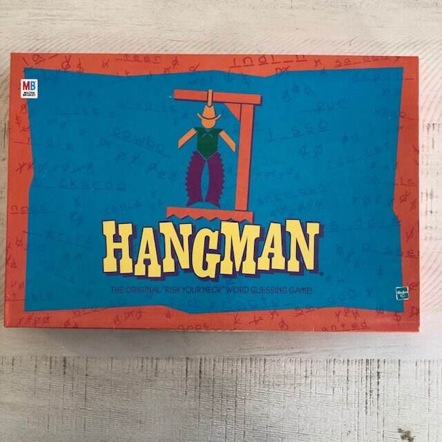Make Your Own Hangman Game with a Cricut 