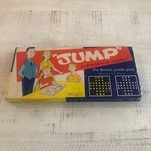 Vintage c. 1950s Empire Plastic Corp "Jump" A Family Game