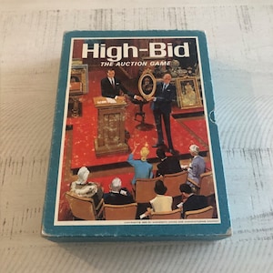 Vintage, rare 1965 3M Bookshelf High-Bid The Auction Game