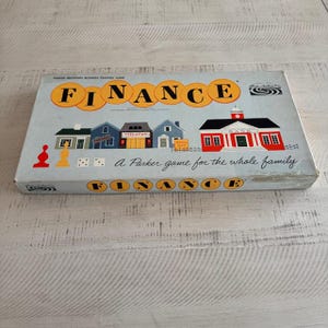 Rare, vintage 1958 Parker Brothers Business Trading Game Finance and Fortune