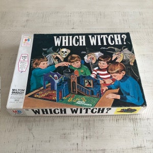 RARE, Vintage 1971 Milton Bradley Which Witch? #4012 (Complete!)