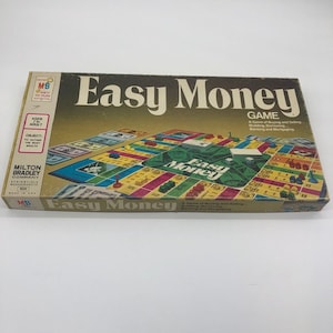 Vintage 1974 Milton Bradley Easy Money Game #4620