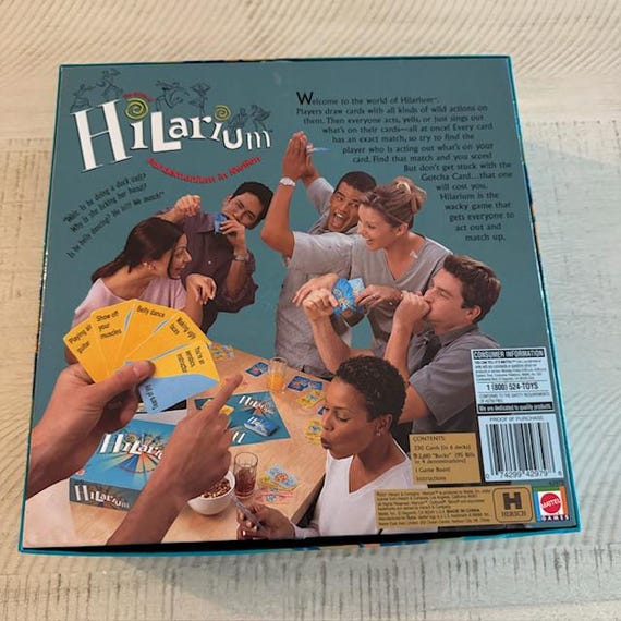 Hilarium Board Game - Fast-Paced Fun Party Game For Groups, Match Cards & Win With Chaotic Laughter