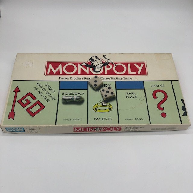 Vintage 1985 Parker Brothers Monopoly Canada