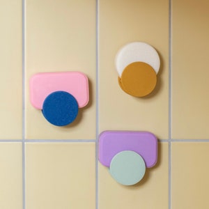 Soap holder made from recycled bioplastic