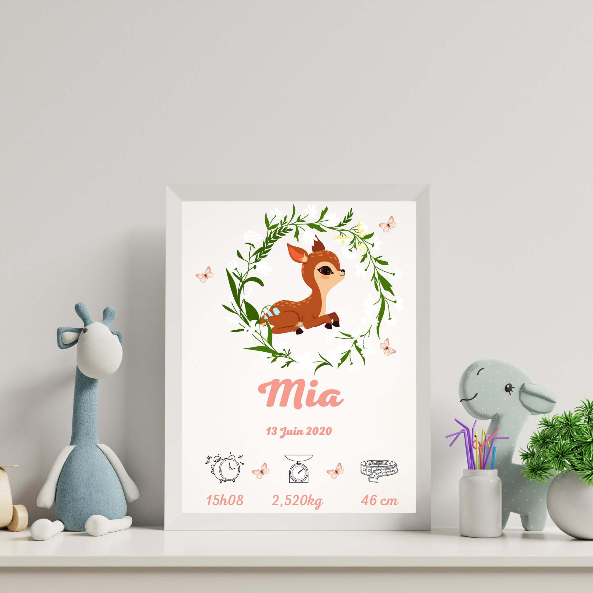 Tableau Naissance Personnalisable