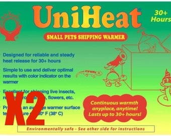 Heat Pack - Lower Heat for Spring - Shipping protection for live plants. 2 Heat packs included!