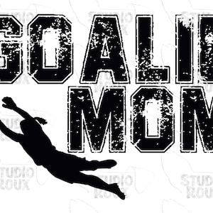 Menina goleira mãe PNG download digital - designs de sublimação de futebol - bola mãe PNG