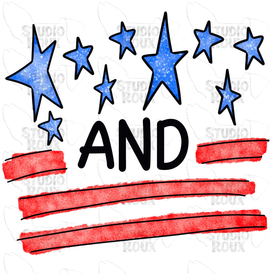 Stars and Stripes PNG Digital Download - Flag Sublimation Designs - USA PNG - Etsy