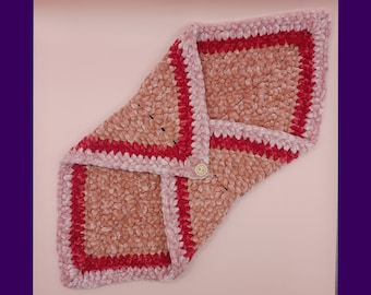 Velvet Lizard Wrap VALENTINE'S DAY EXCLUSIVE! | Bearded Dragon Blanket | Lizard Blanket | Reptile Bonding Accessory |