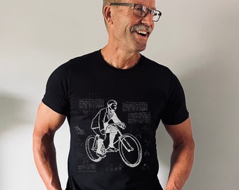 Vintage Cycling Diagram Shirt