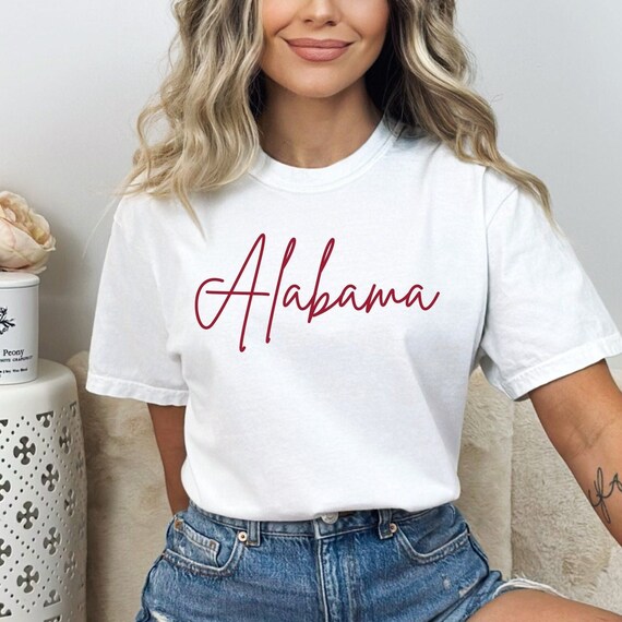 Alabama Comfort Colors® T-Shirt, Alabama Tailgate Tee, Alabama Football Shirt, Tuscaloosa Alabama, College Student Gift