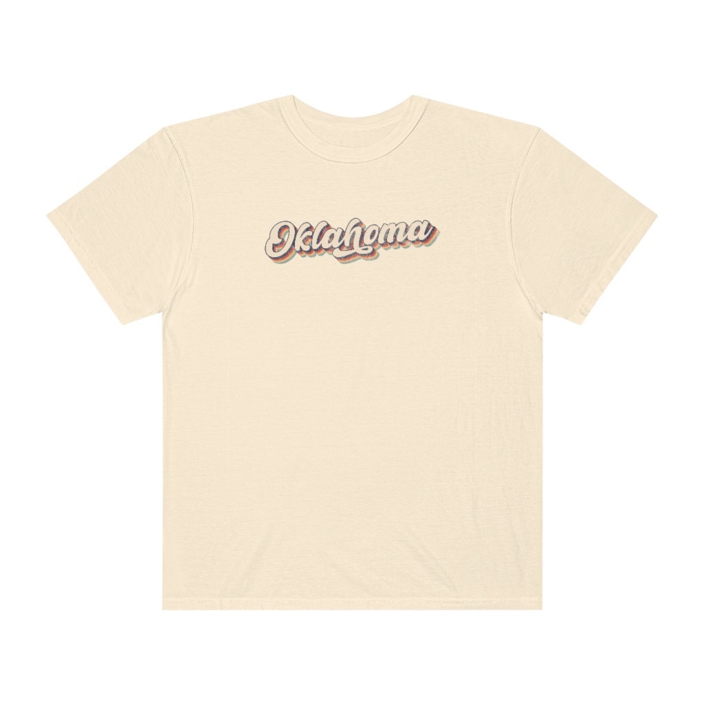 Oklahoma Comfort Colors Retro Vintage Inspired T-shirt - Etsy