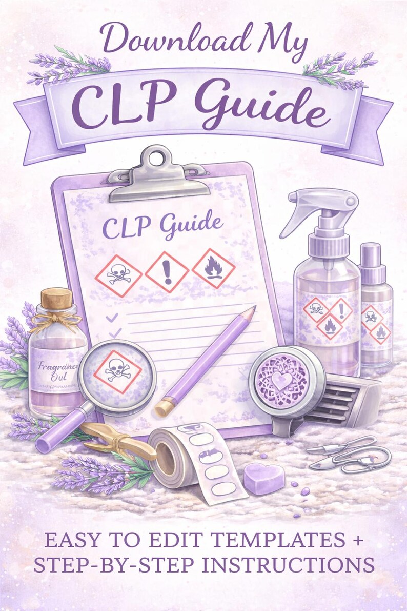 Digital Labelling Clp UK CLP Labelling Guide for Home Fragrance Products (digital Download ...