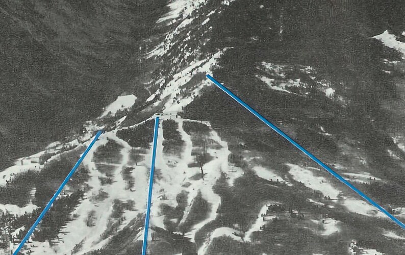 1967 ASPEN BUTTERMILK Ski Trail Map Ski Home Decor Ski Etsy