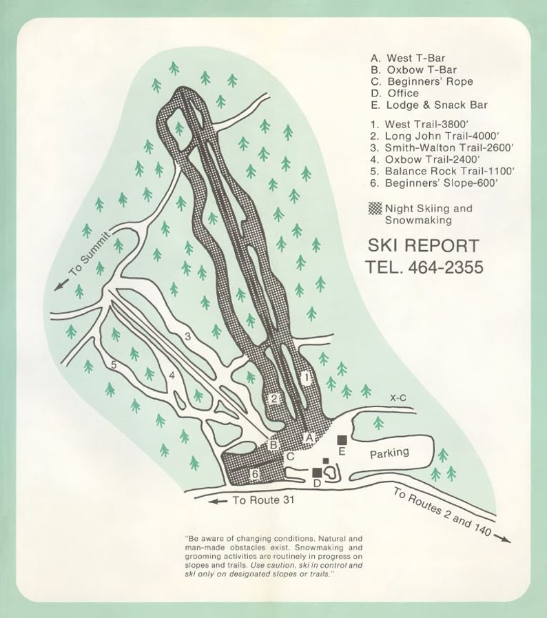 1979 WACHUSETT MOUNTAIN Ski Trail - Il 794xN.3708644894 Ifmo