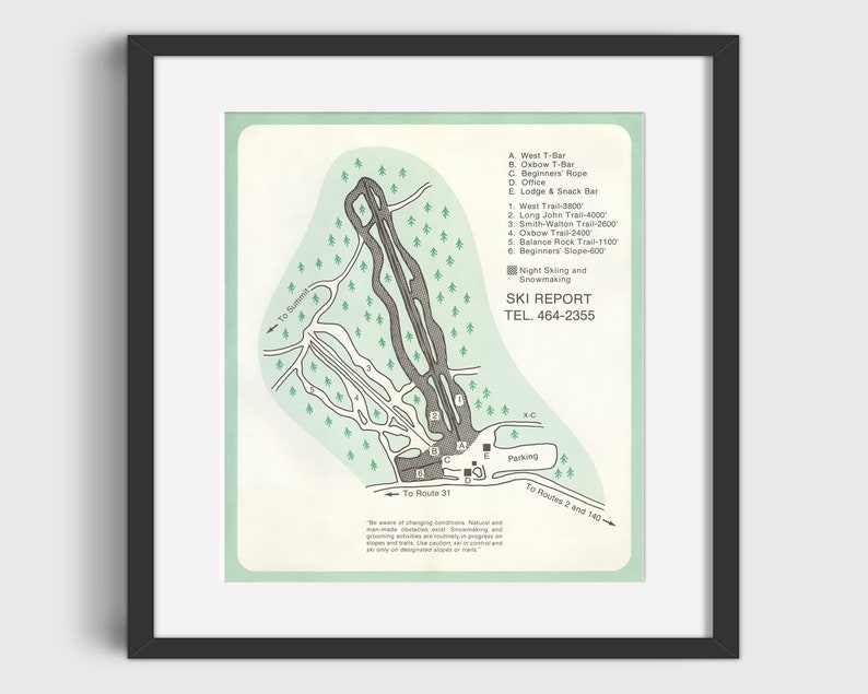 1979 WACHUSETT MOUNTAIN Ski Trail - Il 794xN.3756227937 9m90