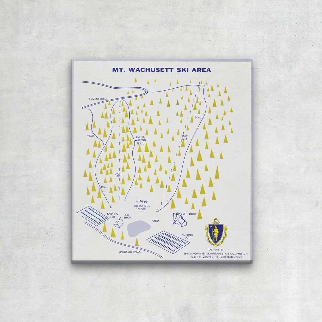 WRAPPED CANVAS 1969 WACHUSETT - Il 1080xN.3708652174 T32l