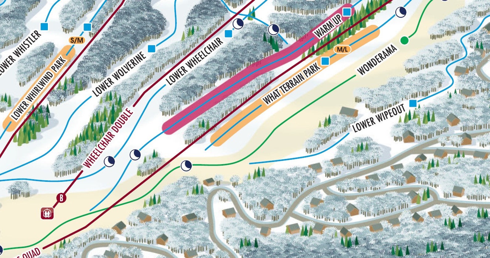 2022 WINDHAM MOUNTAIN Ski Trail Map Ski Home Decor, Ski Lodge Wall Decor, Ski Poster, Vintage