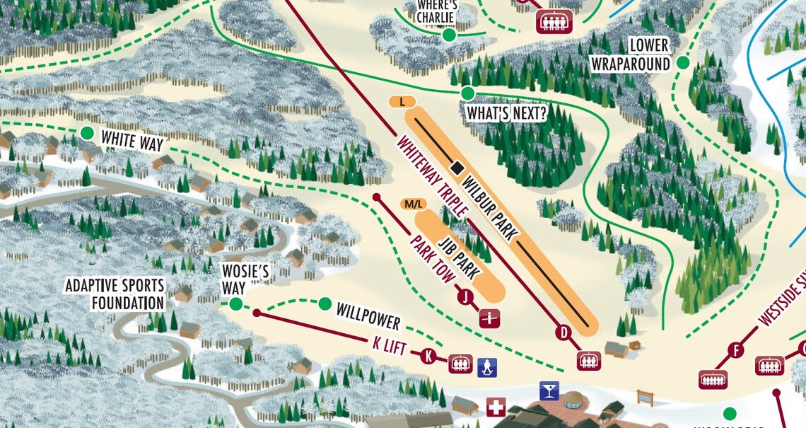 2022 WINDHAM MOUNTAIN Ski Trail Map Ski Home Decor, Ski Lodge Wall Decor, Ski Poster, Vintage