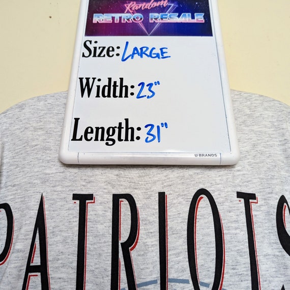 VTG 90s New England Patriots NFL Football T-Shirt… - image 5