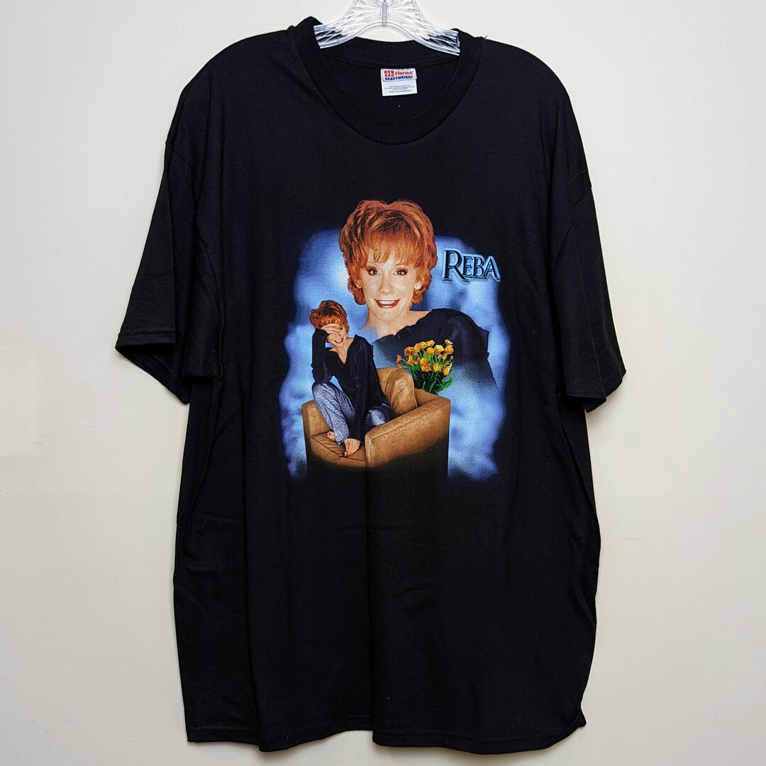 Vintage 2001 Reba Mcentire Girls Night Out Tour 2sided Y2K Etsy