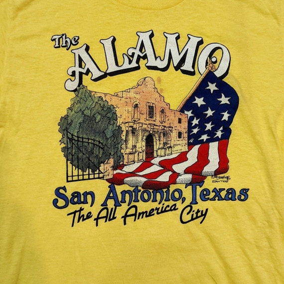 Vintage 1983 The Alamo Texas Single Stitch San An… - image 2