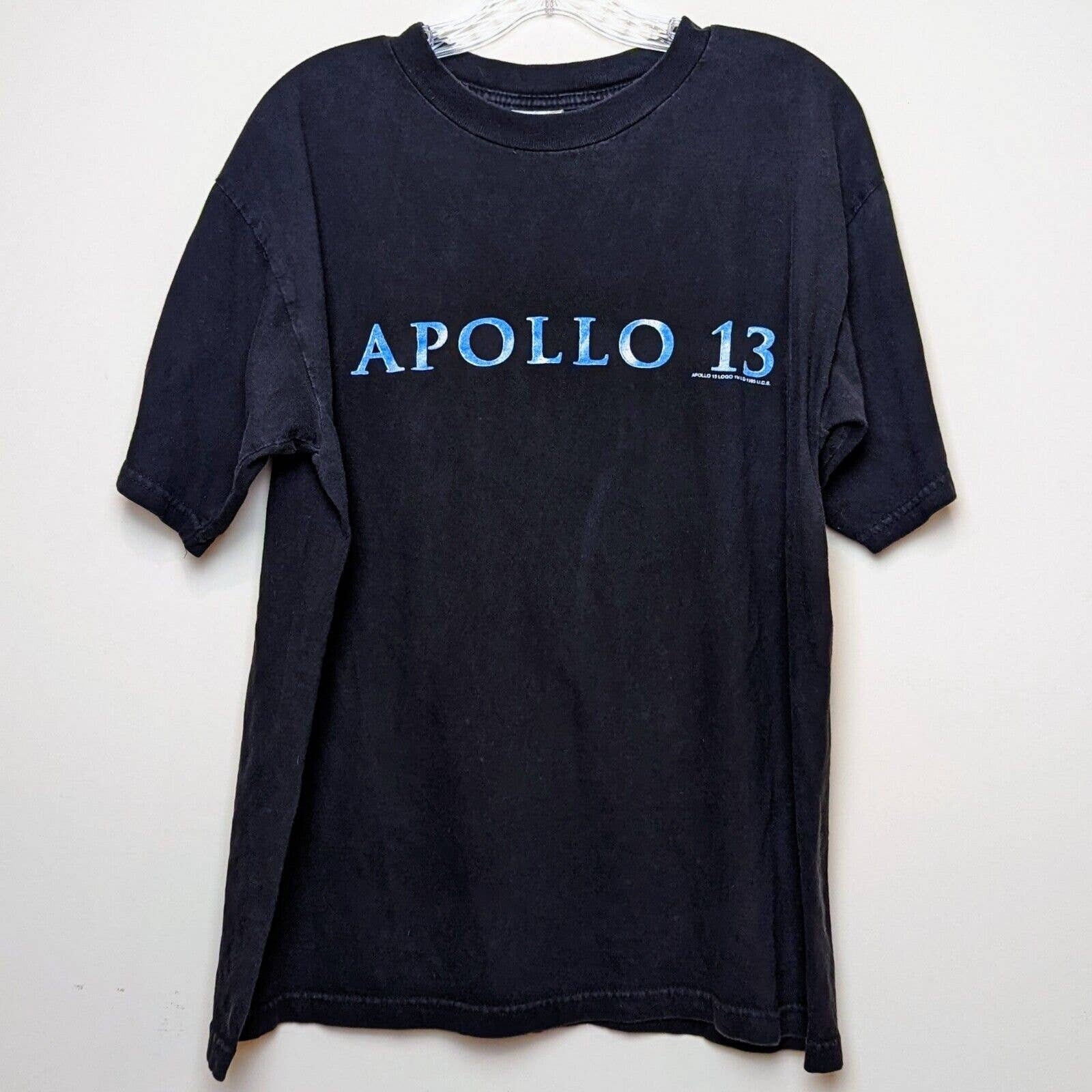 ヴィンテージ Apollo 13 1995 Problem Promo Vintage 1995 Apollo 13 Tom Hanks Movie Promo T-shirt Houston