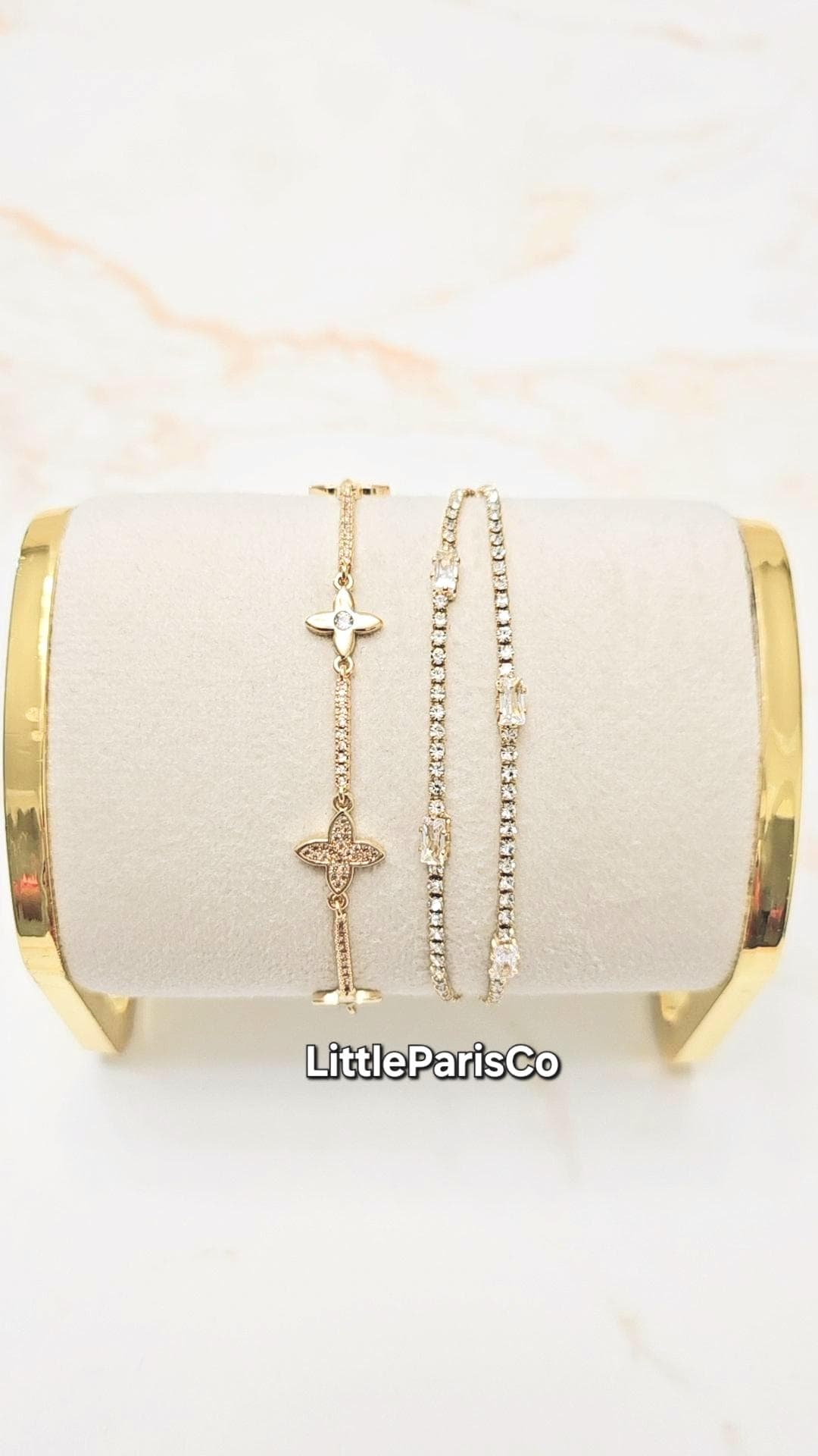 Vca rose gold alhambra bracelet van cleef - Etsy 日本