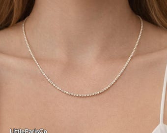 Diamond Train Station Gold Necklace: 14K Gold Plated, Dainty Necklace, Gifts For Her, Birthday Gifts, Gifts For Mom