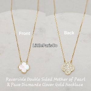 クローバー　ネックレス　マザーオブパール　シルバー M'S COLLECTION M's collection エムズコレクション THORN