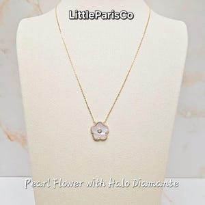 送税込【HURLEY BURLEY】9CT GOLD PEARL CLOVER NECKLACE パール 送税込【HURLEY BURLEY】9CT GOLD PEARL CLOVER NECKLACE パール