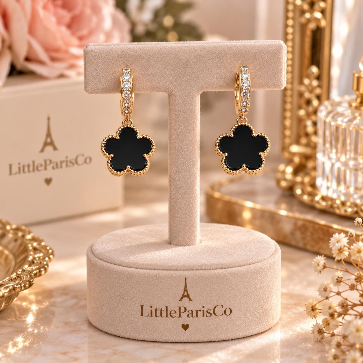 Louis Vuitton Clover Earrings - Etsy